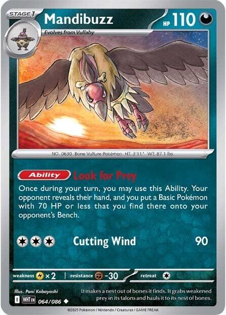 Mandibuzz (064/086) [Scarlet & Violet: White Flare] | Jack's On Queen