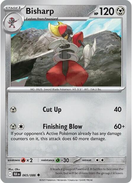 Bisharp (065/086) [Scarlet & Violet: Black Bolt] | Jack's On Queen