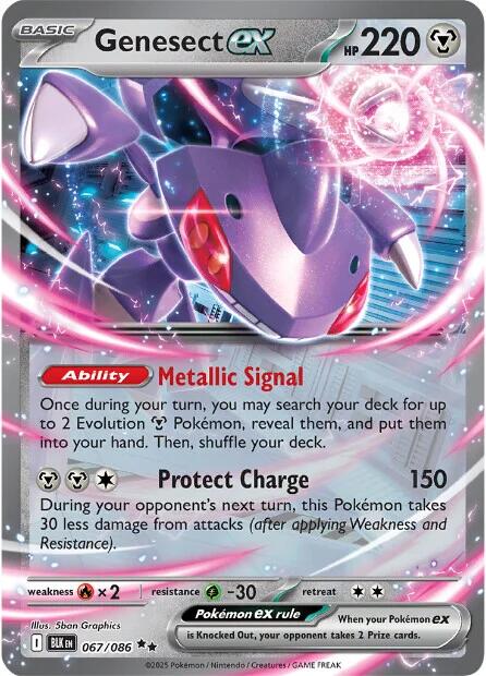 Genesect ex (067/086) [Scarlet & Violet: Black Bolt] | Jack's On Queen