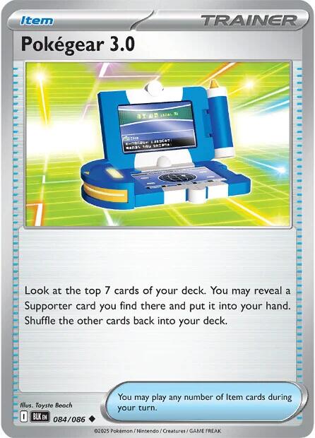 Pokegear 3.0 (084/086) [Scarlet & Violet: Black Bolt] | Jack's On Queen