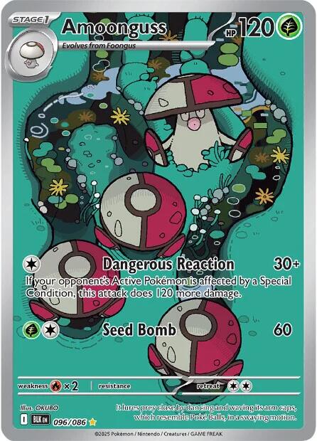 Amoonguss (096/086) [Scarlet & Violet: Black Bolt] | Jack's On Queen