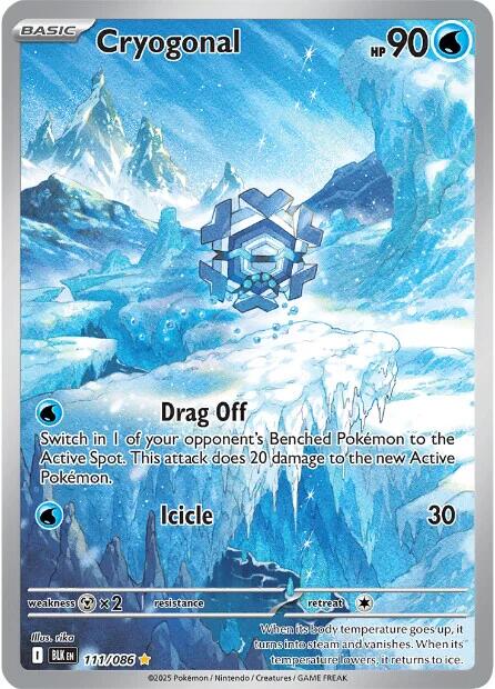 Cryogonal (111/086) [Scarlet & Violet: Black Bolt] | Jack's On Queen