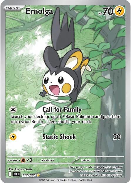 Emolga (112/086) [Scarlet & Violet: Black Bolt] | Jack's On Queen