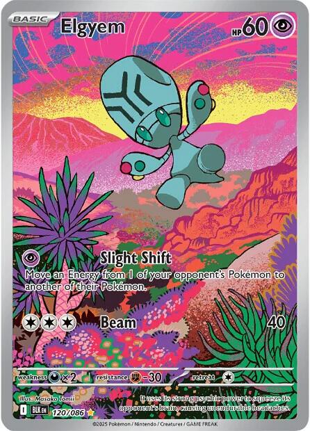 Elgyem (120/086) [Scarlet & Violet: Black Bolt] | Jack's On Queen