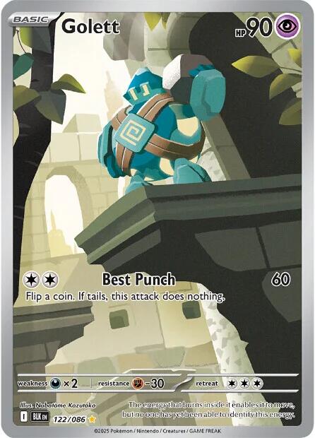 Golett (122/086) [Scarlet & Violet: Black Bolt] | Jack's On Queen