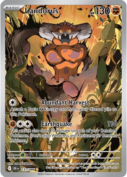 Landorus (131/086) [Scarlet & Violet: Black Bolt] | Jack's On Queen
