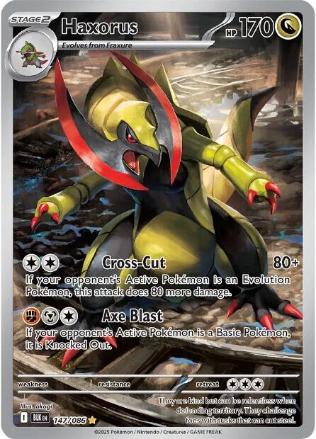 Haxorus (147/086) [Scarlet & Violet: Black Bolt] | Jack's On Queen