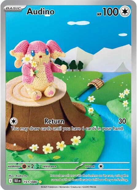 Audino (151/086) [Scarlet & Violet: Black Bolt] | Jack's On Queen