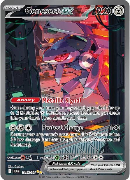 Genesect ex (169/086) [Scarlet & Violet: Black Bolt] | Jack's On Queen