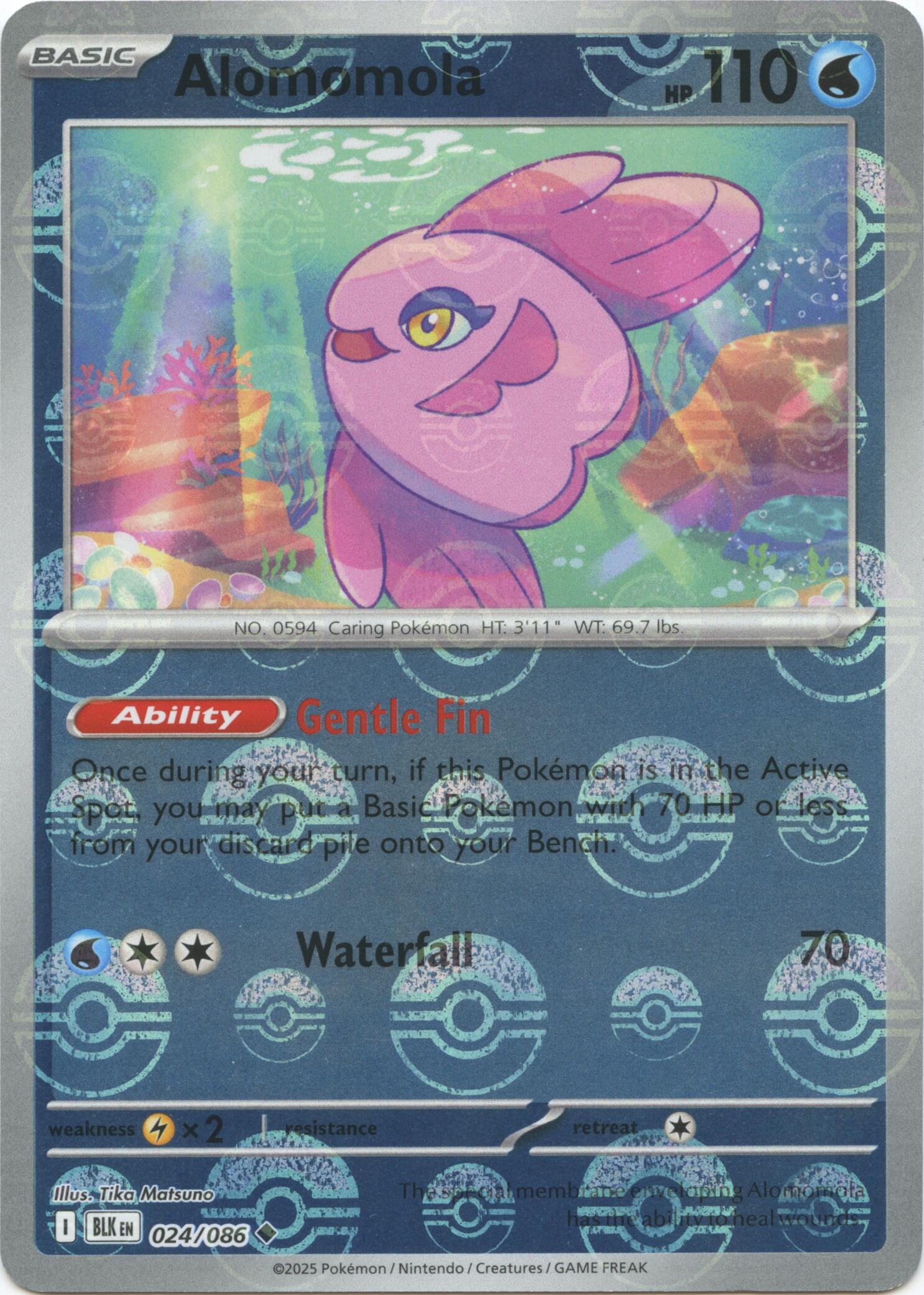 Alomomola (024/086) (Poke Ball Pattern) [Scarlet & Violet: Black Bolt] | Jack's On Queen