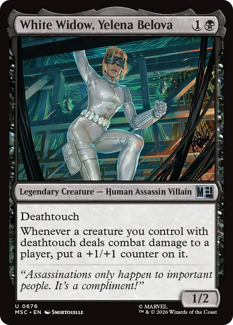 White Widow, Yelena Belova [Marvel Super Heroes Commander] | Jack's On Queen