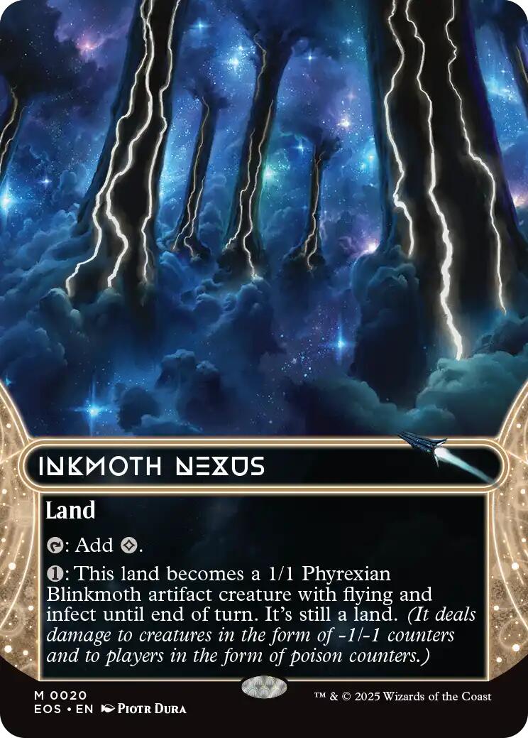 Inkmoth Nexus (0020) (Borderless) [Edge of Eternities: Stellar Sights] | Jack's On Queen