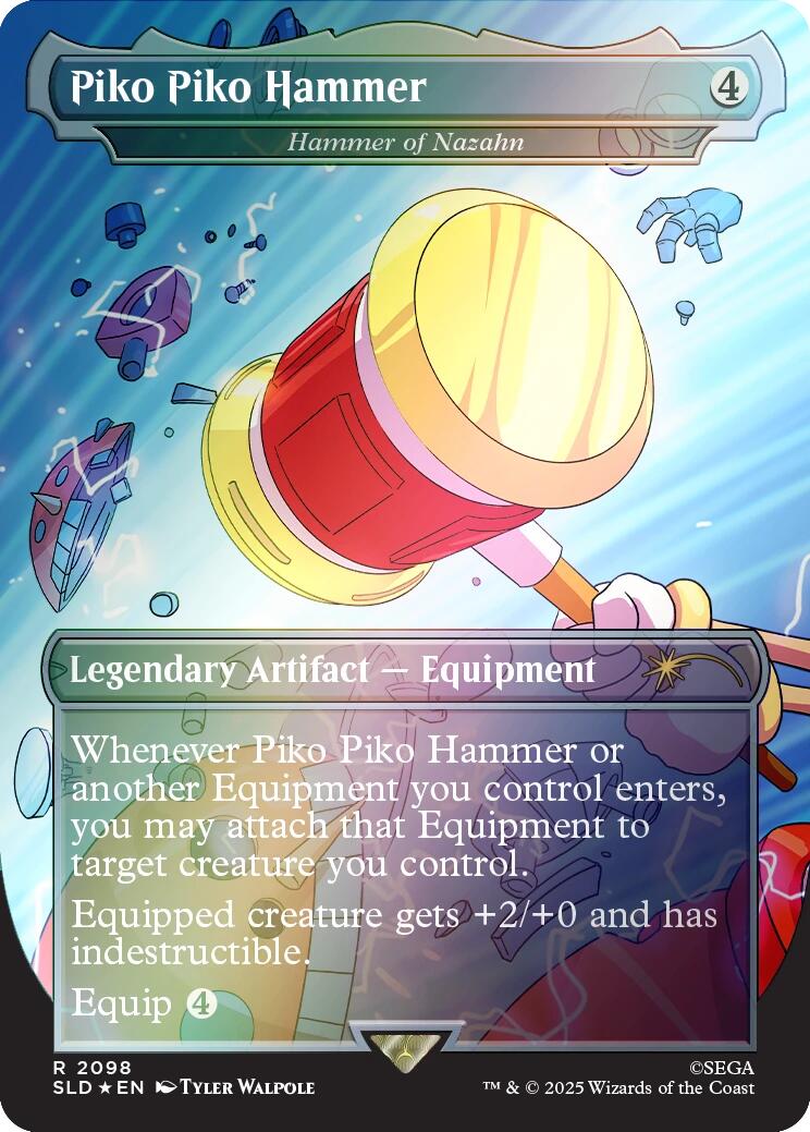 Piko Piko Hammer - Hammer of Nazahn (Rainbow Foil) [Secret Lair Drop Series] | Jack's On Queen