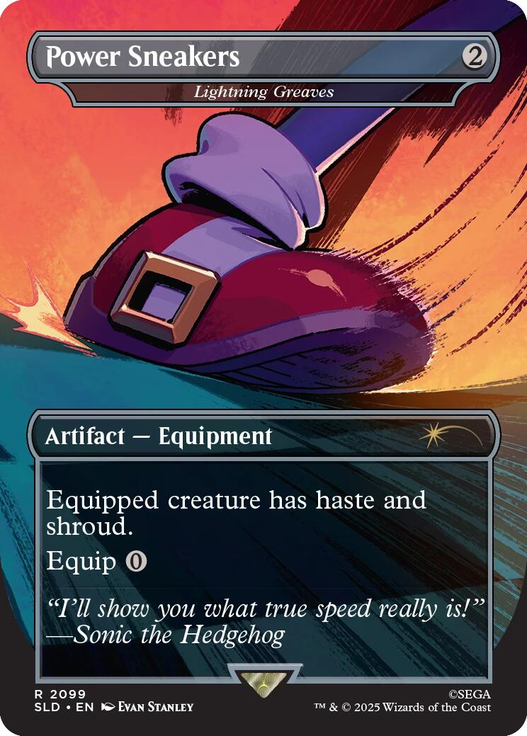 Power Sneakers - Lightning Greaves [Secret Lair Drop Series] | Jack's On Queen