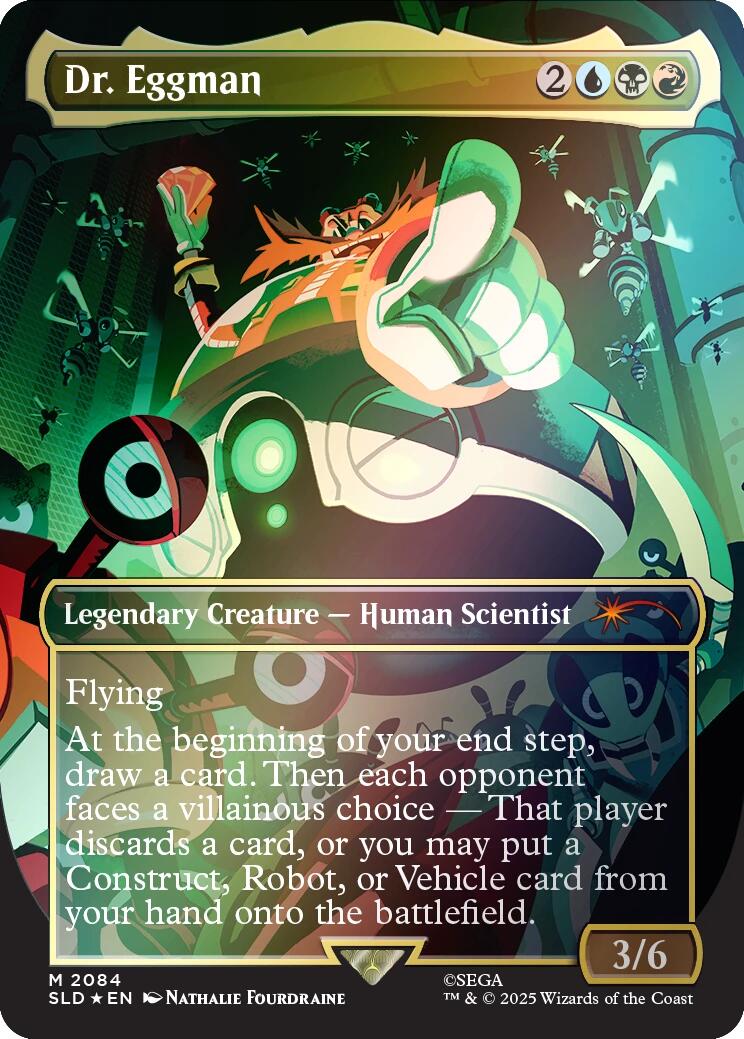 Dr. Eggman (Rainbow Foil) [Secret Lair Drop Series] | Jack's On Queen