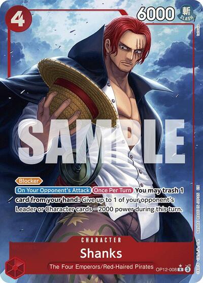 Shanks (008) (Alternate Art) (OP12-008) [Legacy of the Master] | Jack's On Queen