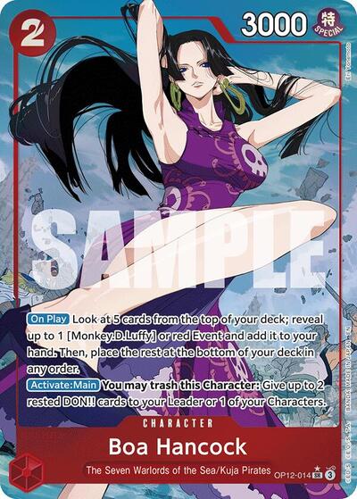 Boa Hancock (Alternate Art) (OP12-014) [Legacy of the Master] | Jack's On Queen
