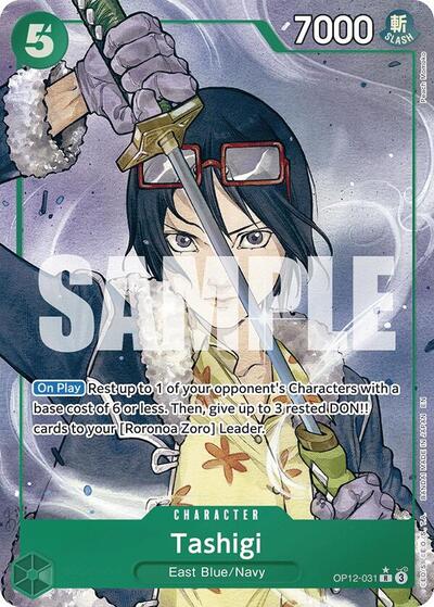 Tashigi (Alternate Art) (OP12-031) [Legacy of the Master] | Jack's On Queen