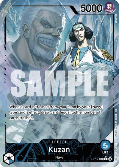 Kuzan (040) (Alternate Art) (OP12-040) [Legacy of the Master] | Jack's On Queen