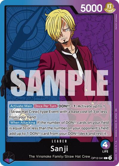 Sanji (041) (OP12-041) [Legacy of the Master] | Jack's On Queen