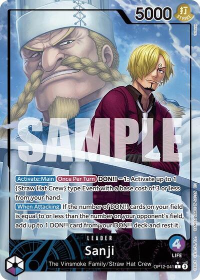Sanji (041) (Alternate Art) (OP12-041) [Legacy of the Master] | Jack's On Queen
