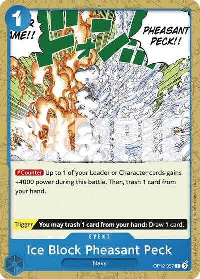 Ice Block Pheasant Peck (OP12-057) [Legacy of the Master] | Jack's On Queen