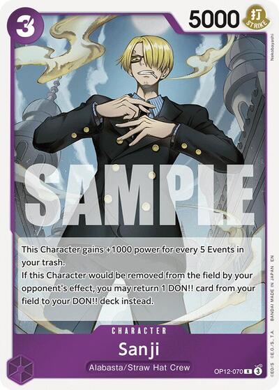 Sanji (070) (OP12-070) [Legacy of the Master] | Jack's On Queen