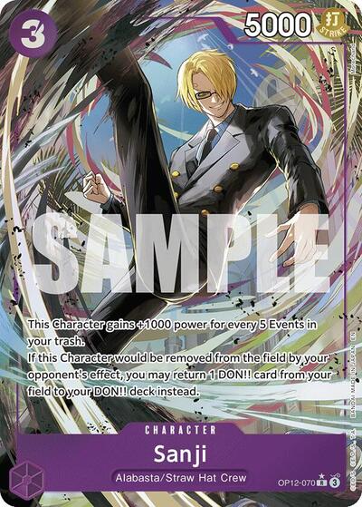 Sanji (070) (Alternate Art) (OP12-070) [Legacy of the Master] | Jack's On Queen
