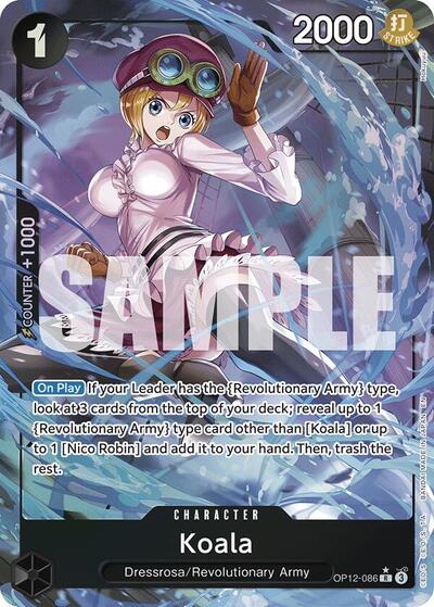 Koala (086) (Alternate Art) (OP12-086) [Legacy of the Master] | Jack's On Queen