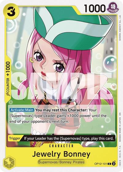 Jewelry Bonney (101) (OP12-101) [Legacy of the Master] | Jack's On Queen