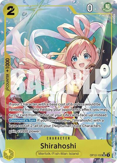 Shirahoshi (Alternate Art) (OP12-102) [Legacy of the Master] | Jack's On Queen