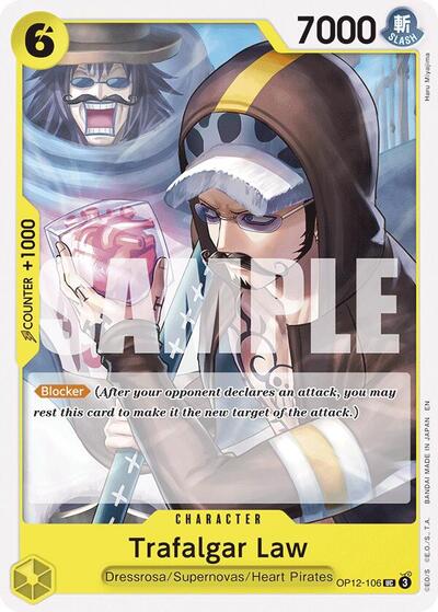 Trafalgar Law (106) (OP12-106) [Legacy of the Master] | Jack's On Queen