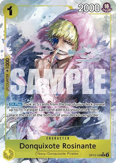 Donquixote Rosinante (108) (Alternate Art) (OP12-108) [Legacy of the Master] | Jack's On Queen