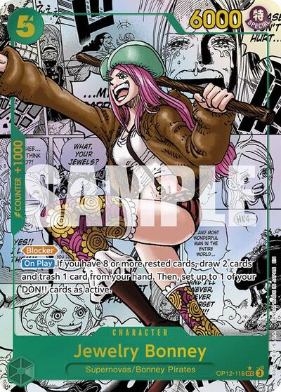Jewelry Bonney (118) (Manga) (OP12-118) [Legacy of the Master] | Jack's On Queen