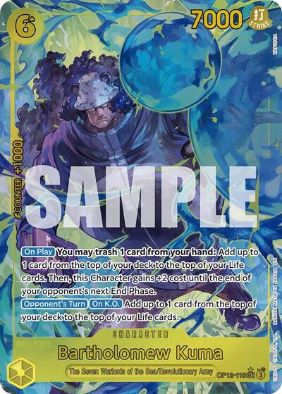 Bartholomew Kuma (Alternate Art) (OP12-119) [Legacy of the Master] | Jack's On Queen