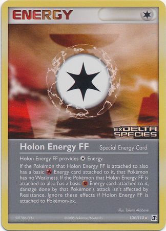 Holon Energy FF (104/113) (Stamped) [EX: Delta Species] | Jack's On Queen