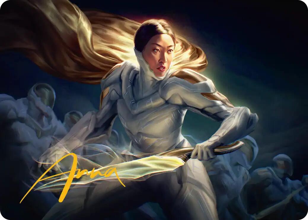 Cosmogrand Zenith Art Card (Gold-Stamped Signature) [Edge of Eternities Art Series] | Jack's On Queen