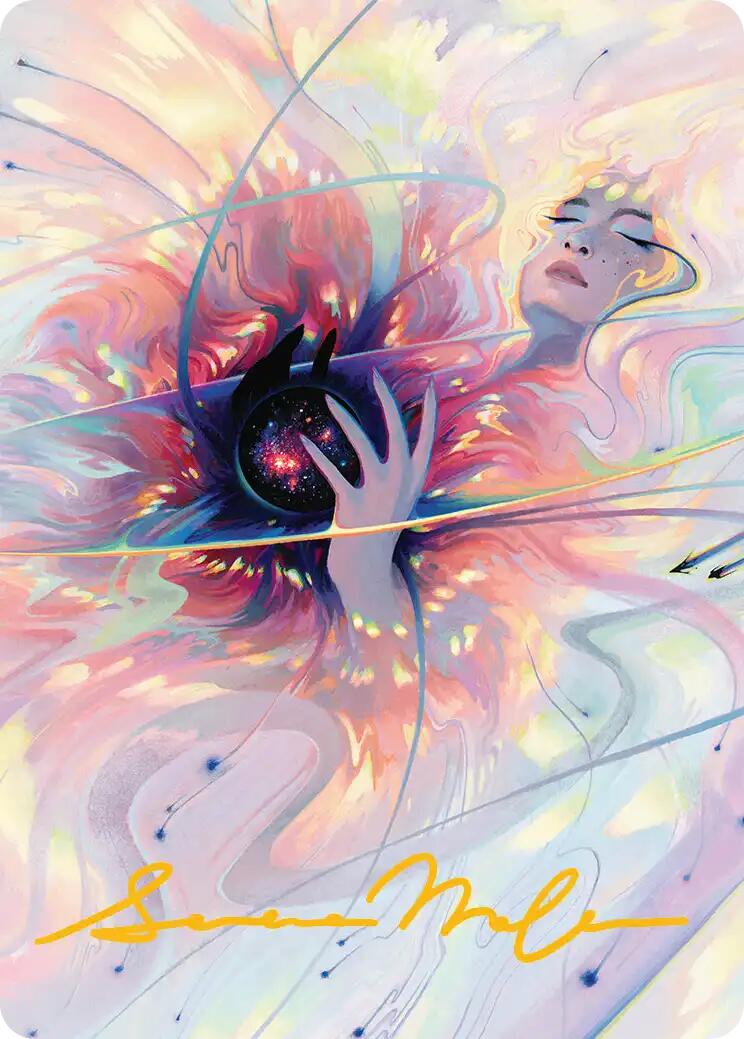 Beyond the Quiet Art Card (Gold-Stamped Signature) [Edge of Eternities Art Series] | Jack's On Queen