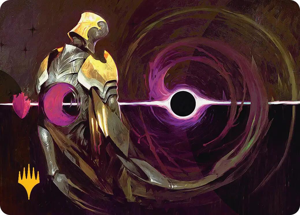 Gravkill Art Card (Gold-Stamped Planeswalker Symbol) [Edge of Eternities Art Series] | Jack's On Queen
