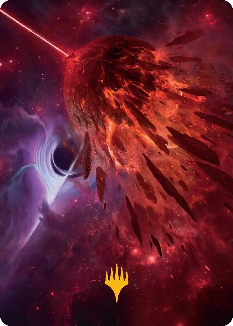 Kavaron, Memorial World Art Card (Gold-Stamped Planeswalker Symbol) [Edge of Eternities Art Series] | Jack's On Queen