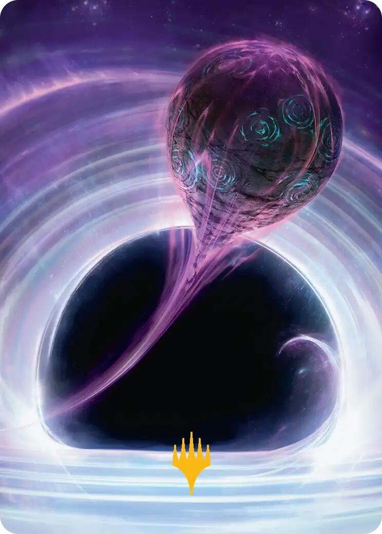 Susur Secundi, Void Altar Art Card (Gold-Stamped Planeswalker Symbol) [Edge of Eternities Art Series] | Jack's On Queen