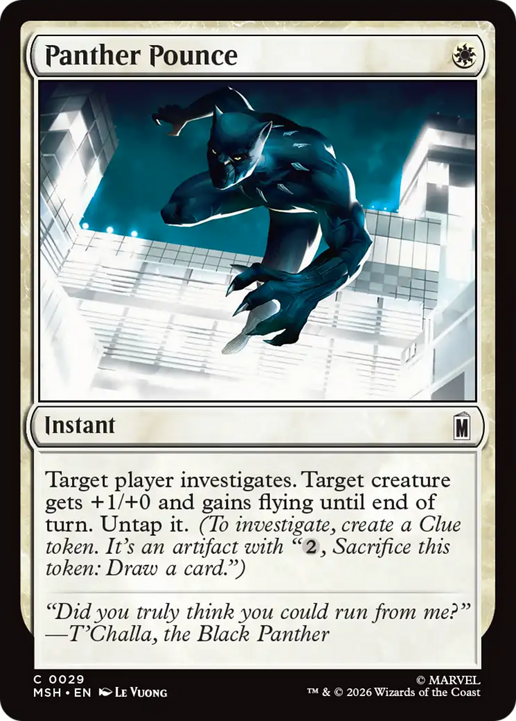 Panther Pounce [Marvel Super Heroes] | Jack's On Queen