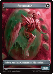 Incubator // Phyrexian Double-Sided Token [Edge of Eternities Commander Tokens] | Jack's On Queen