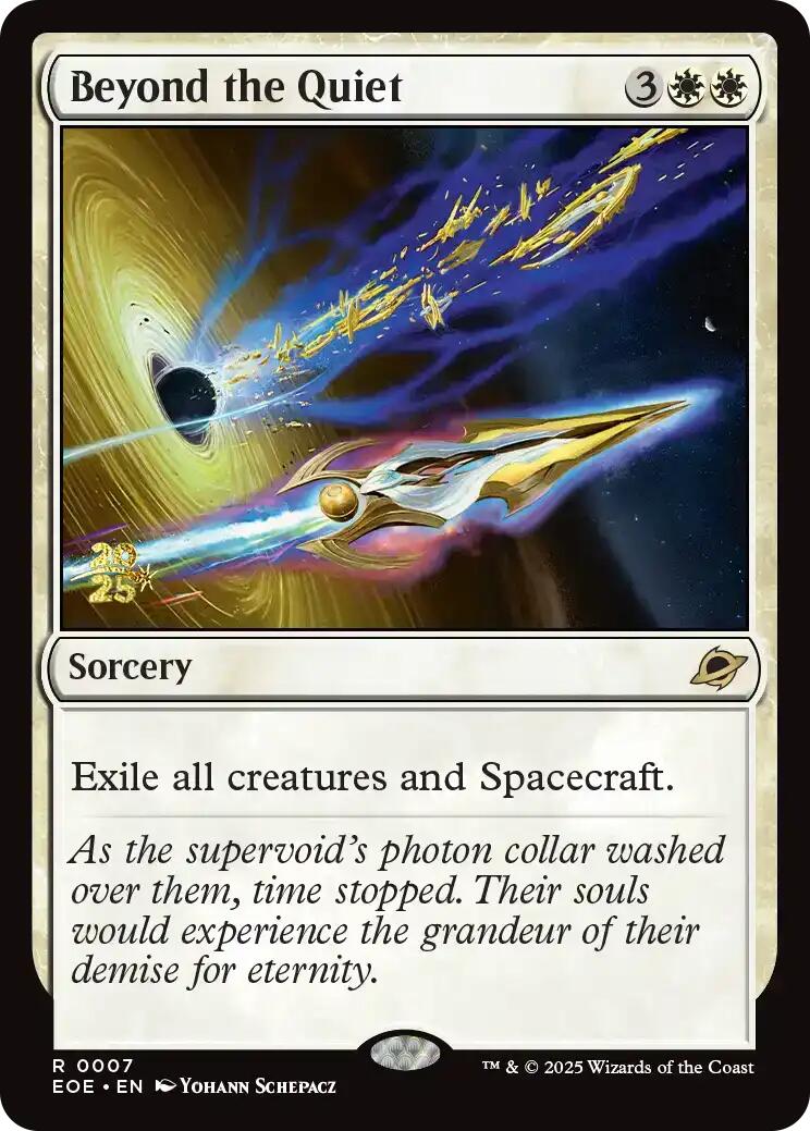 Beyond the Quiet [Edge of Eternities Prerelease Promos] | Jack's On Queen