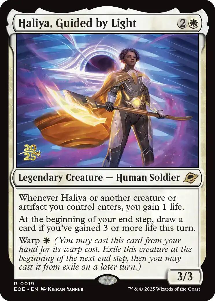 Haliya, Guided by Light [Edge of Eternities Prerelease Promos] | Jack's On Queen