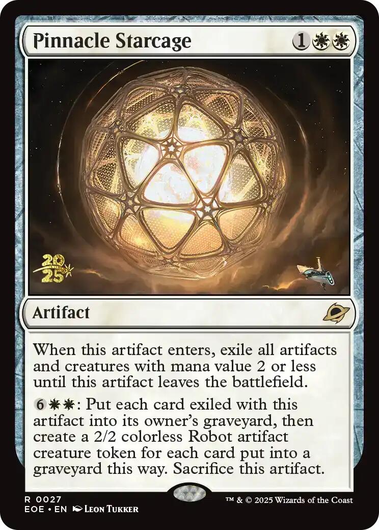 Pinnacle Starcage [Edge of Eternities Prerelease Promos] | Jack's On Queen