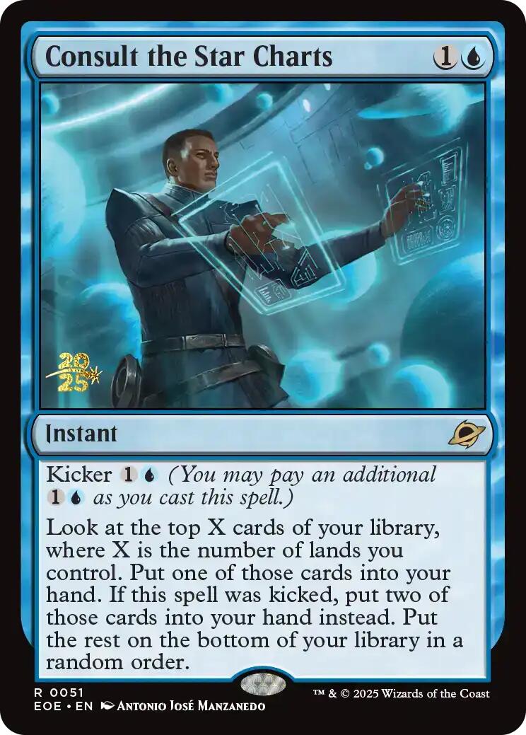 Consult the Star Charts [Edge of Eternities Prerelease Promos] | Jack's On Queen