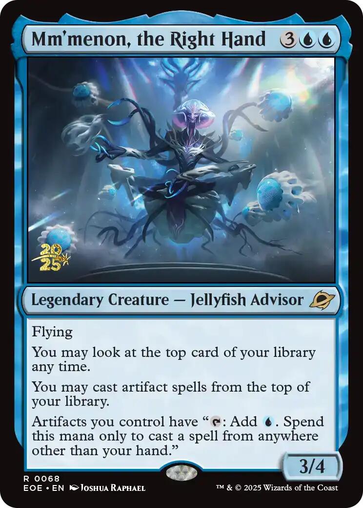 Mm'menon, the Right Hand [Edge of Eternities Prerelease Promos] | Jack's On Queen