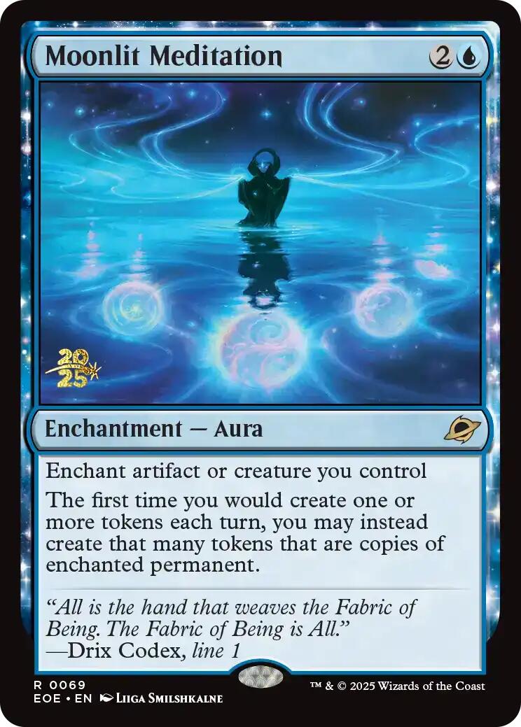 Moonlit Meditation [Edge of Eternities Prerelease Promos] | Jack's On Queen