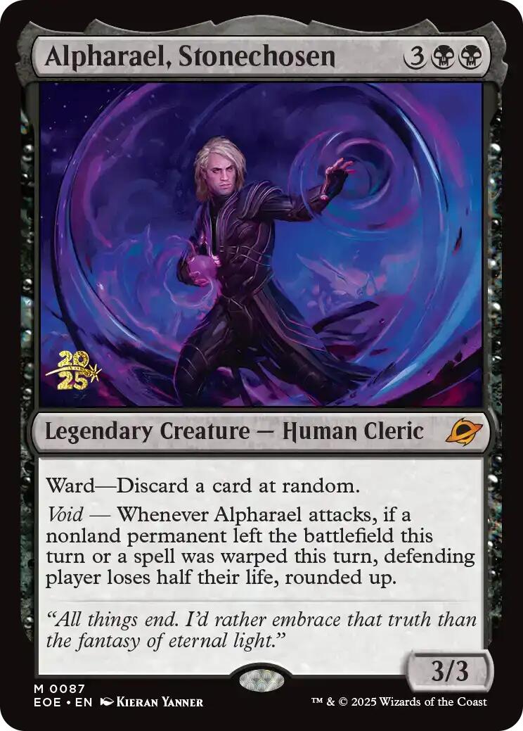 Alpharael, Stonechosen [Edge of Eternities Prerelease Promos] | Jack's On Queen
